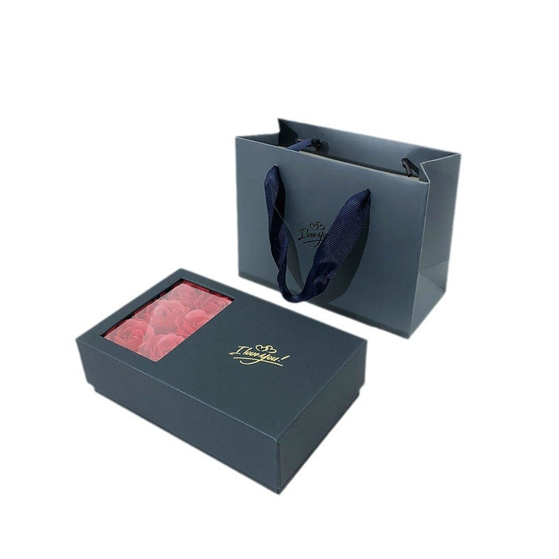 Scatola Regalo Gioielli Elegante – Gift Box Natalizia per Anello o Collana