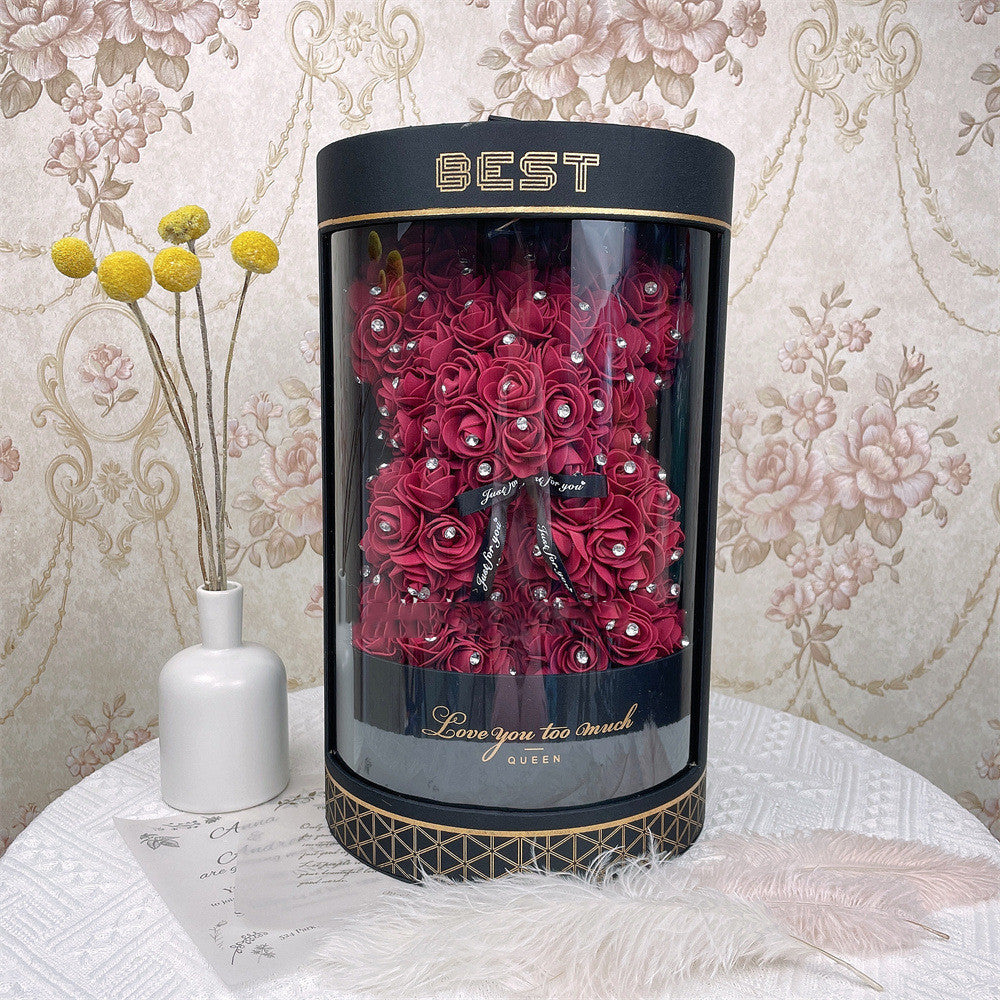 Orsacchiotto di Rose “Eternal Flower”