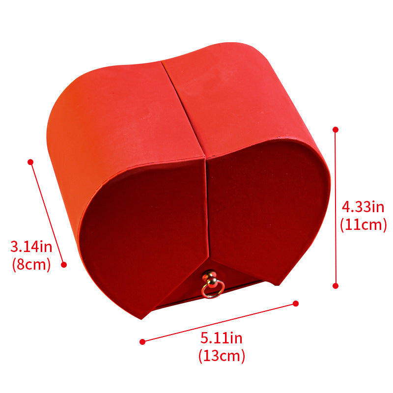 Scatola Regalo con Collana a Cuore – Idea Romantica per Natale