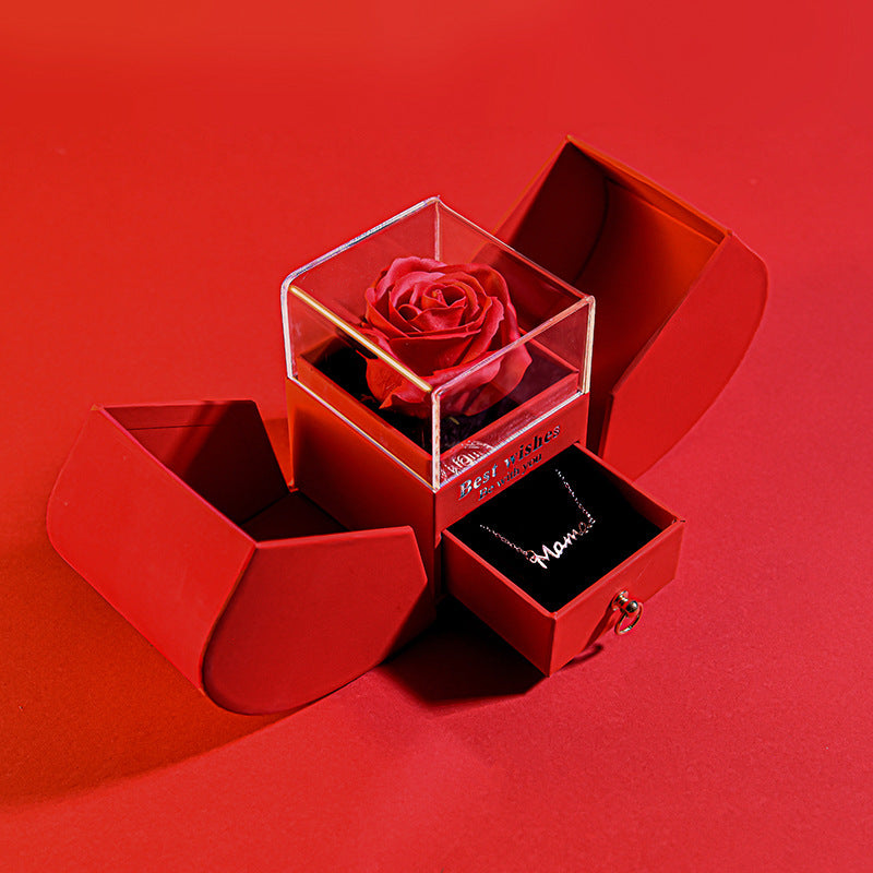 Scatola Regalo con Collana a Cuore – Idea Romantica per Natale