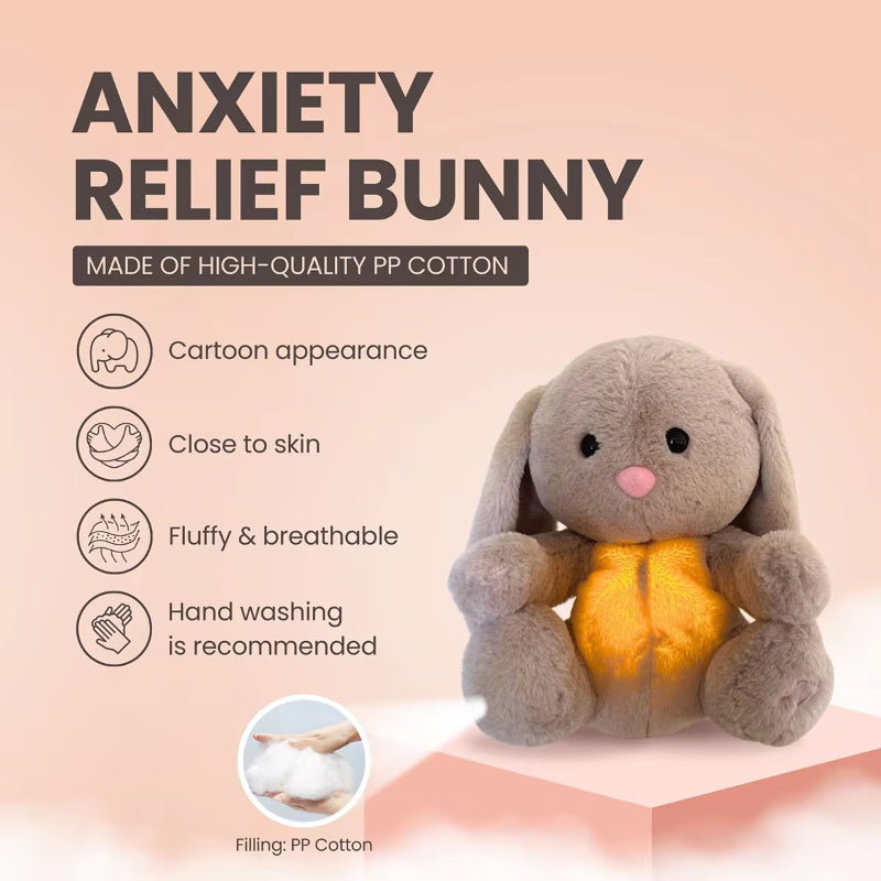 Coniglio Respirante Sensory – Peluche Calma e Sonno Neonati