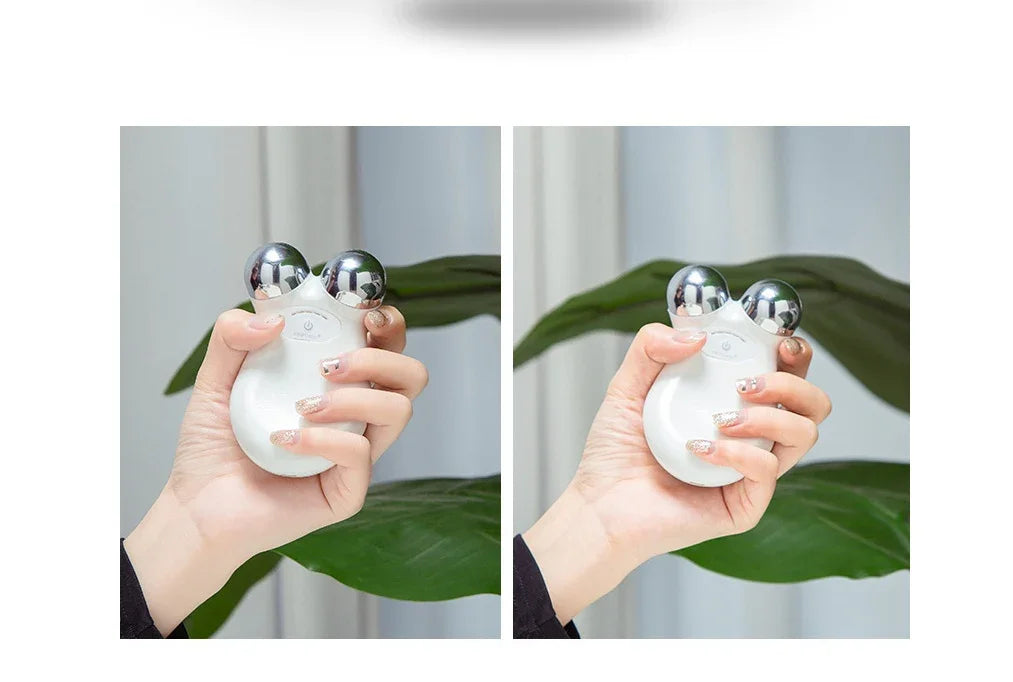 Dispositivo Massaggiatore Viso Micro-Corrente EMS – Anti-Rughe & Rassodamento