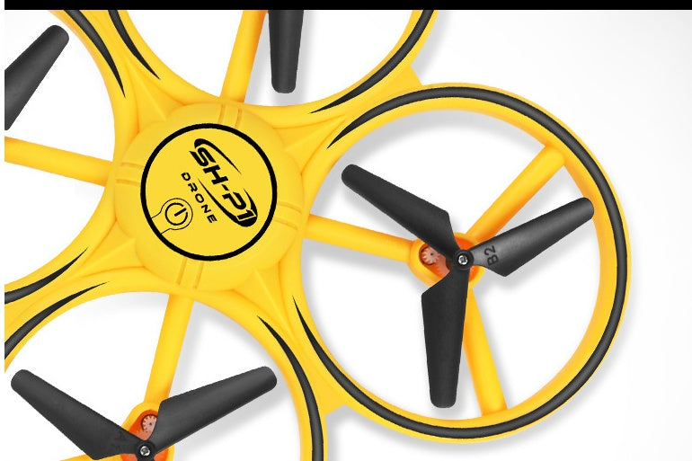 Quadcopter UFO Controllo Gestuale – Drone Induzione LED