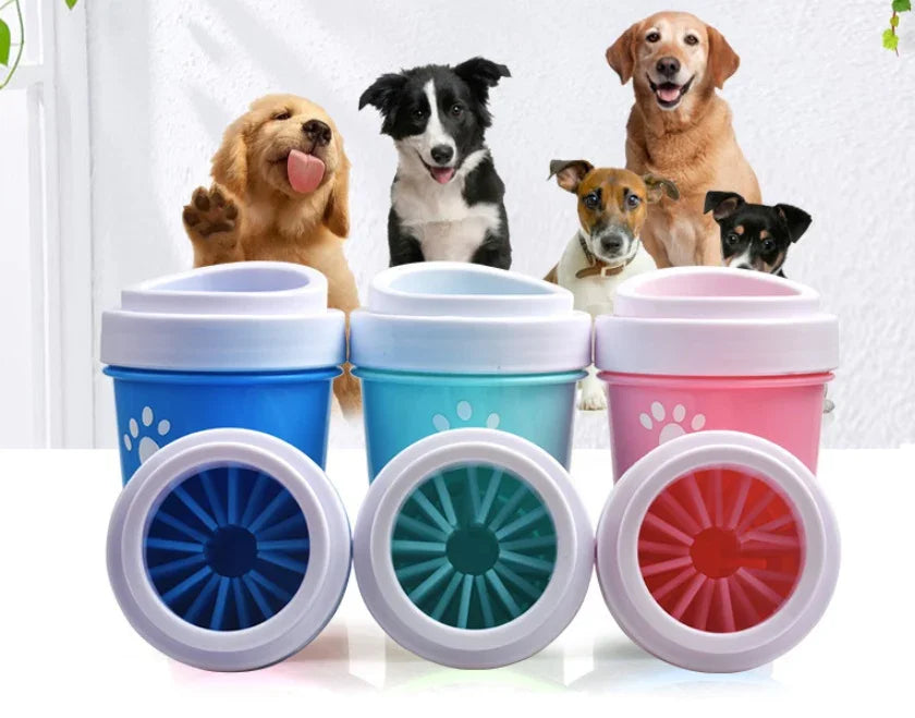 Lavazampe in Silicone per Cani – Pulizia Pratica delle Zampe