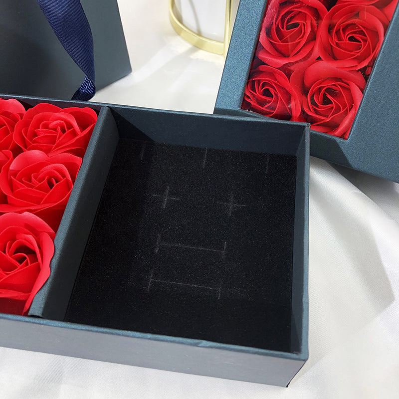 Scatola Regalo Gioielli Elegante – Gift Box Natalizia per Anello o Collana